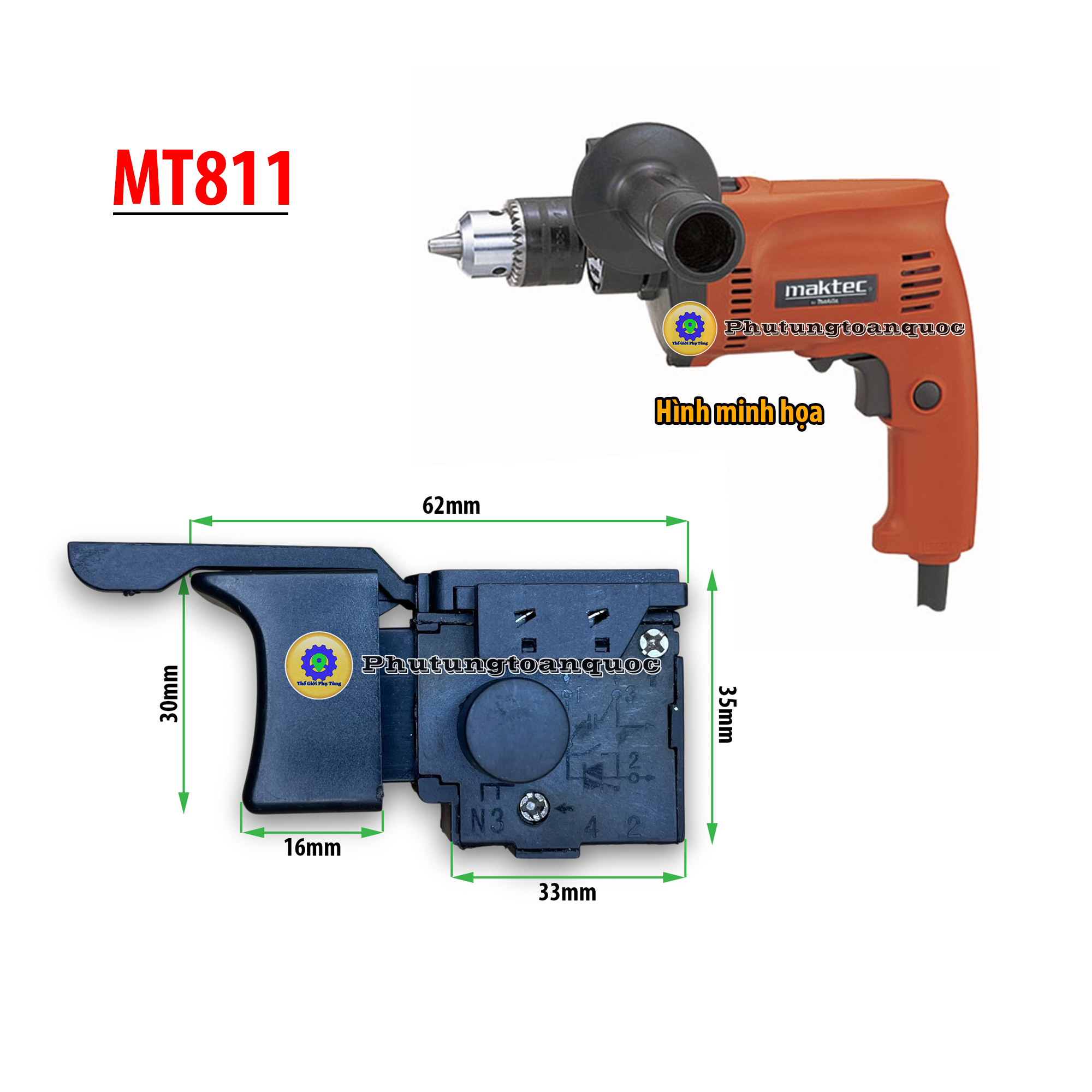 Công tắc khoan 13 MT811 (2)