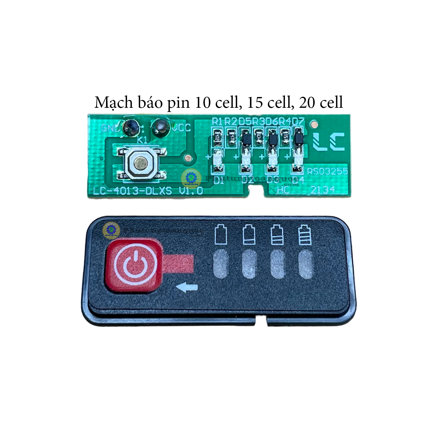 Mạch báo pin 10 cell 15 cell 20 cell (1)