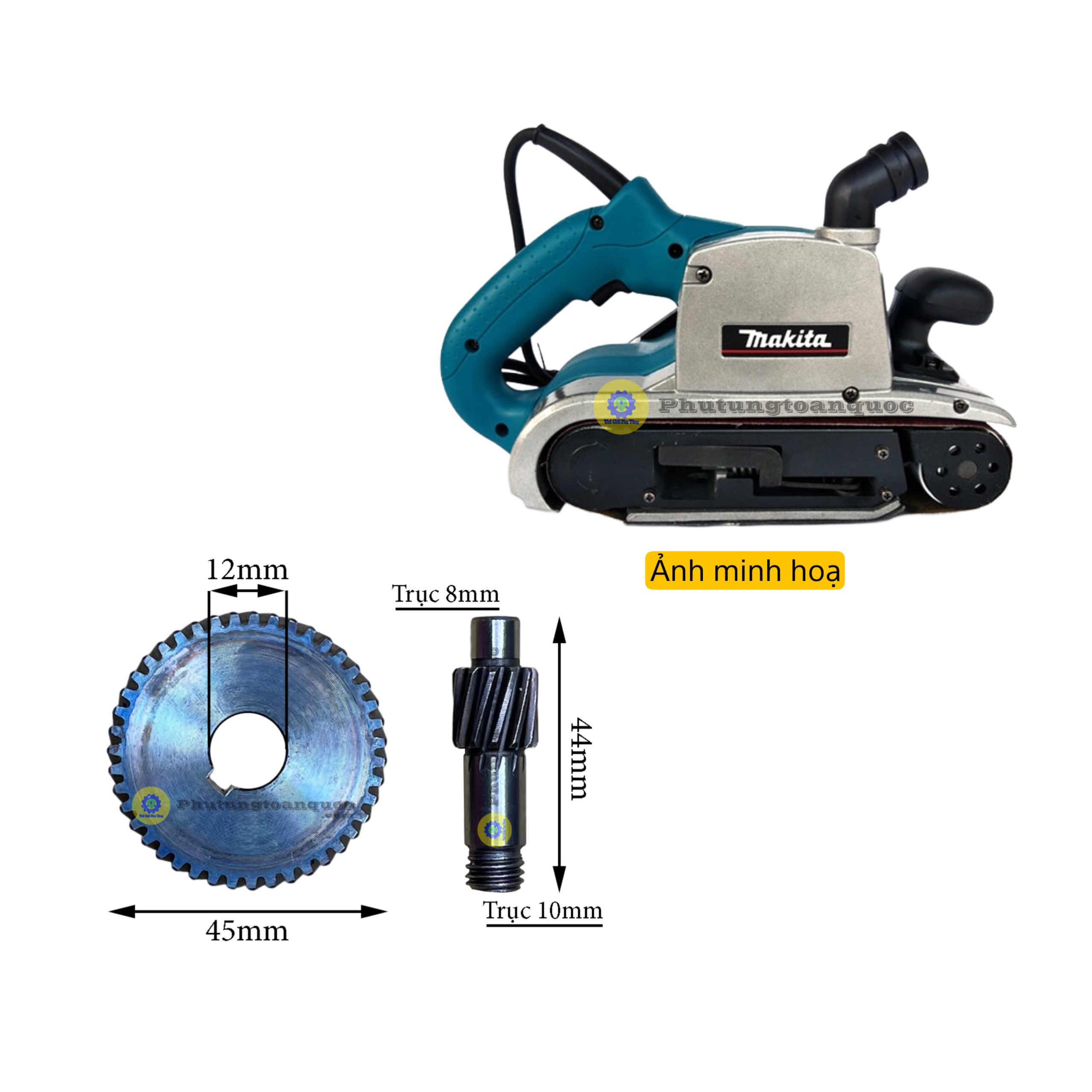bánh răng chà nhám băng Makita 9403 (1)