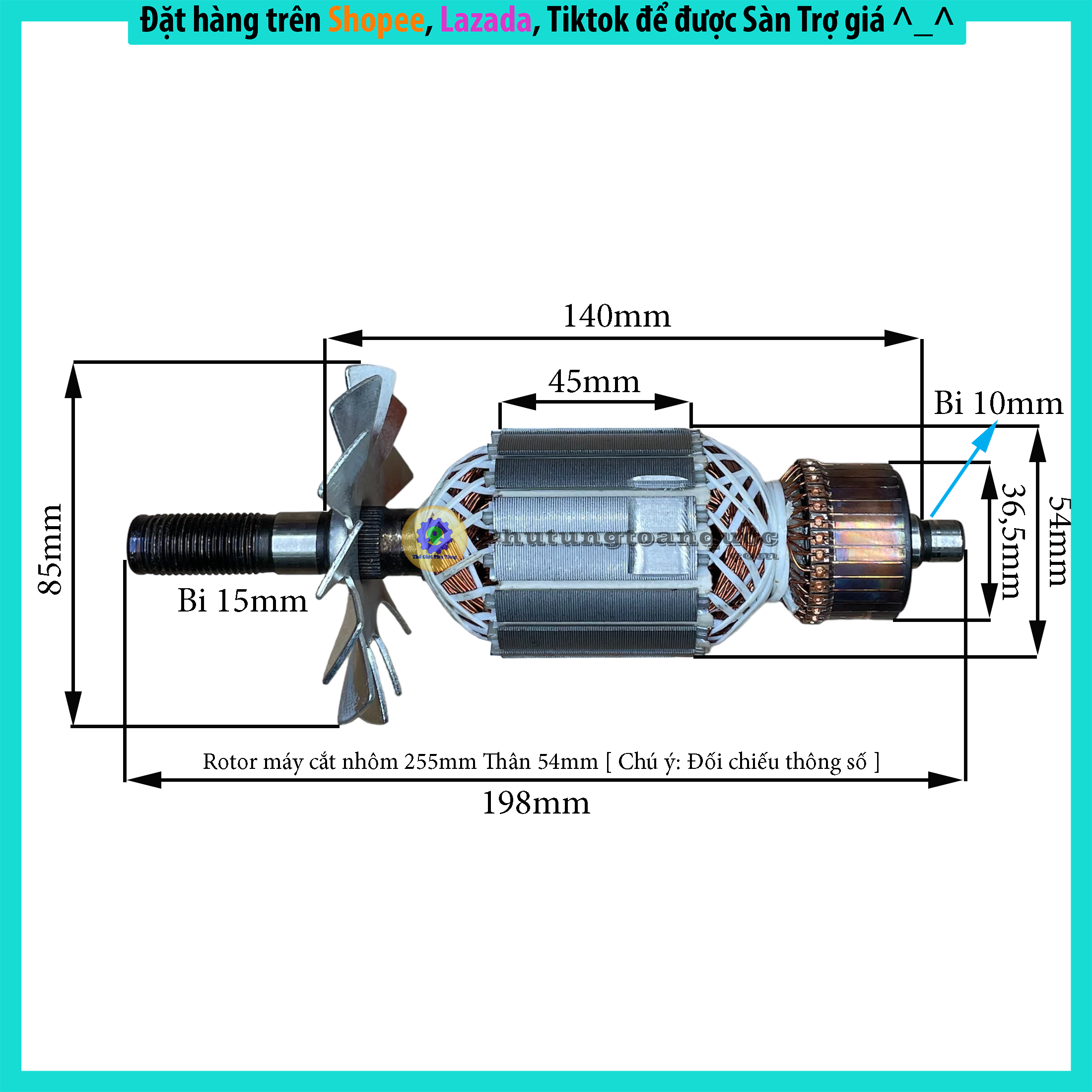 rotor-may-cat-nhom-255mm-Than-54mm