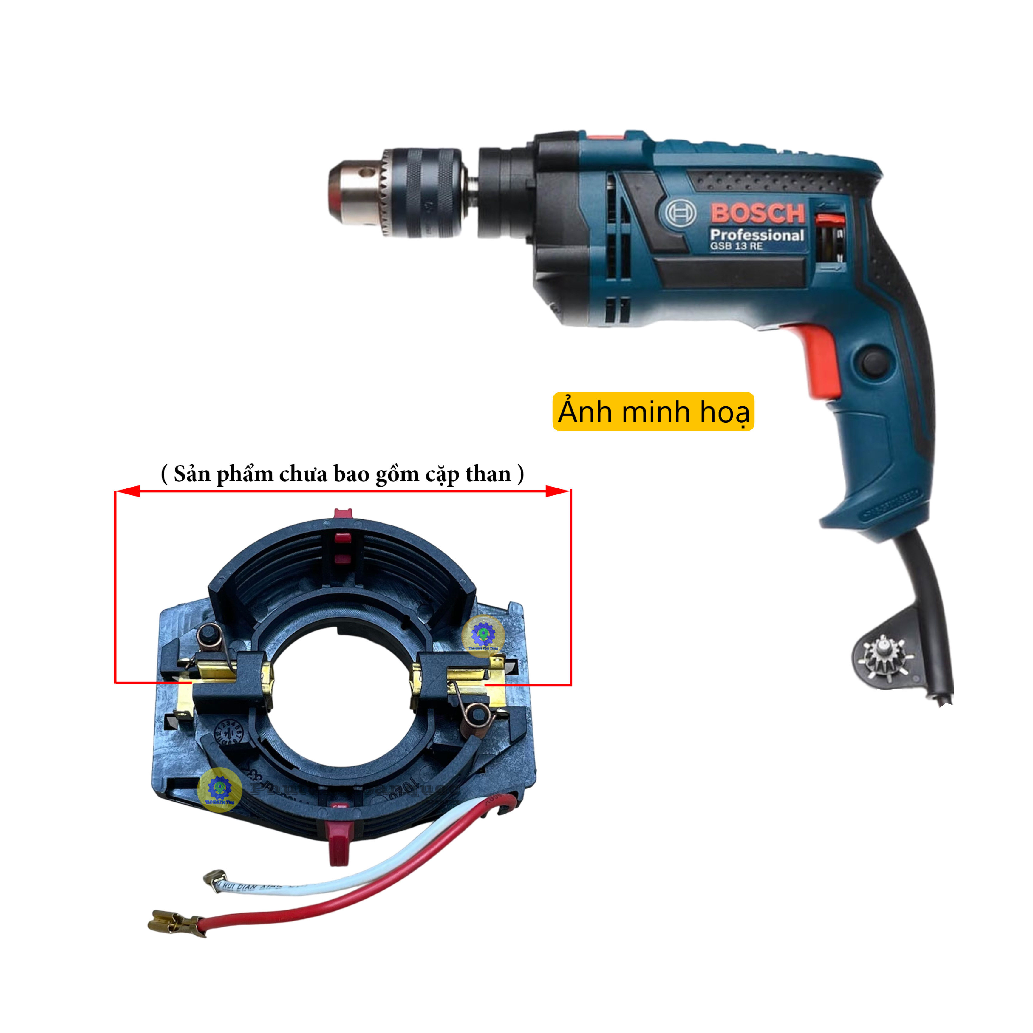 Ổ than máy khoan 13RE đảo chiều (4)
